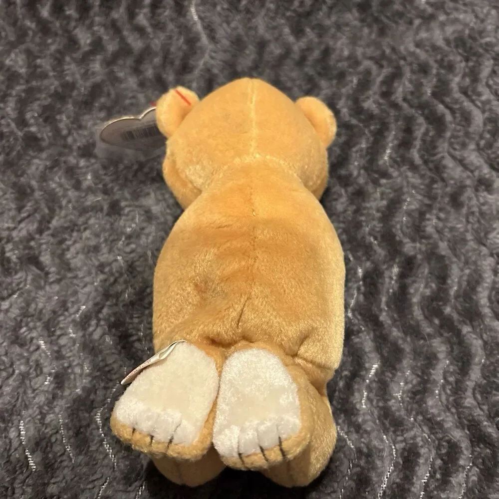 Ty Beanie Babies Lot of 4 Hope, Tuffy, Roam, Bruno